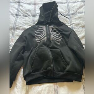 Zip-up hoodie
